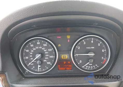 2008 BMW 328Xi z USA, uszkodzony, nr VIN WBAVC73598KX92658